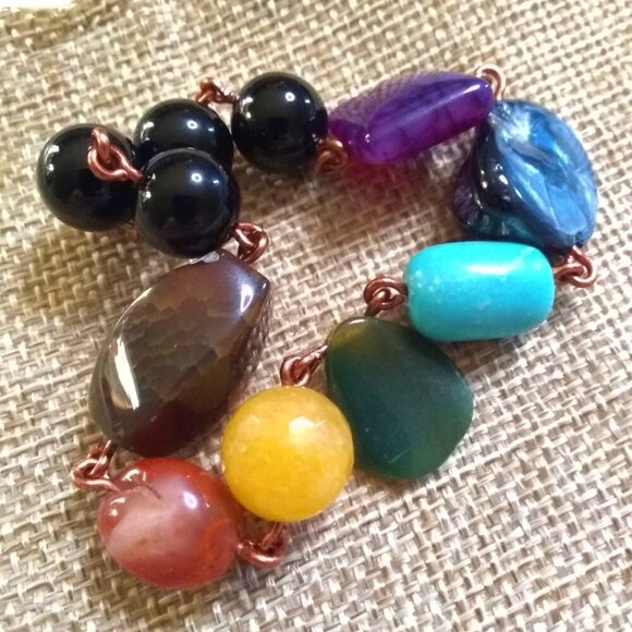 Spiritual Protection! Chakra Bracelet for Meditation + Re-Setting Energy Centers - Picture 5 of 9